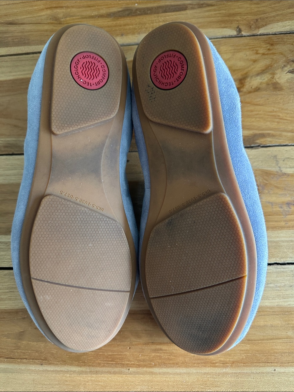 FitFlop Allegro suede loafers lilac Sz 7.5 GREAT USED CONDITION Worn 4 times - Picture 3 of 13